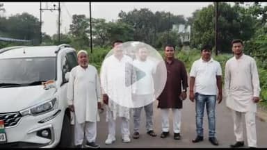 डोमचांच: डोमचांच संयोजक ग़ालिब मंसूरी ने डोमचांच प्रखंड क्षेत्र का दौरा किया