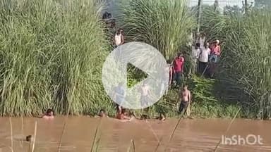 अरवल: सोन नहर में ब्रेजा कार गिरने से 12 घंटे बाद भी नहीं मिला शव, एनडीआरएफ का तलाश अभियान थमा