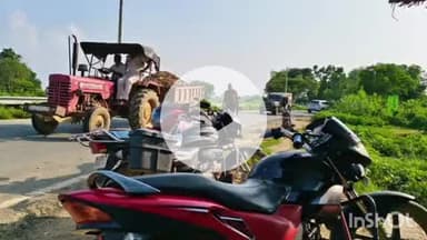 उंटारी रोड: उंटारी रोड़ सीओ ने अवैध उत्खनन कर परिवहन करने  के आरोप में तीन लोड ट्रैक्टर किया जब्त