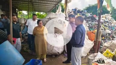 વીરપુર: વિરપુર ખાતે પ્લાસ્ટિક વેસ્ટ મેનેજમેન્ટ યુનિટની જિલ્લા વિકાસ અધિકારીએ મુલાકાત લીધી