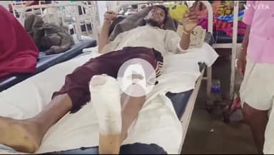 बांसवाड़ा: कटुंबी गांव में बाइक को अज्ञात वाहन ने मारी टक्कर, पिता-पुत्र को लगी चोट, एमजी अस्पताल में उपचार जारी