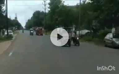 तानसेन: ग्वालियर में गुप्तेश्वर रोड पर टमटम चलाते समय हुआ हादसा