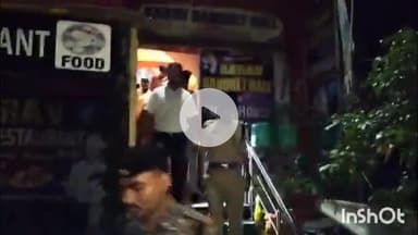 सासाराम: सासाराम के एक निजी होटल में गोलीकांड के बाद पुलिस अधीक्षक रोशन कुमार पहुंचे