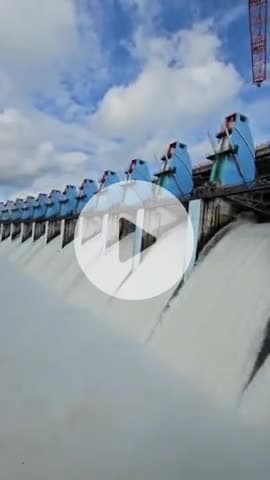 खंडवा नगर: इंदिरा सागर बांध के 12 व ओंकारेश्वर बांध के 9 गेट खोले गए, निचले इलाकों में अलर्ट जारी