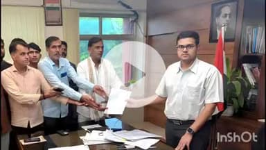 दौसा: दौसा की प्रतीक विहार कॉलोनी में जल भराव की समस्या को लेकर विधायक के नेतृत्व में लोगों ने कलेक्टर को सौंपा ज्ञापन