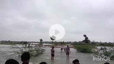 रोहट: रोहट में रेडियो नदी में तूफान के कारण कलाली सहित आधा दर्जन से अधिक गांवों का संपर्क टूटा, किसान खेतों में फंसे