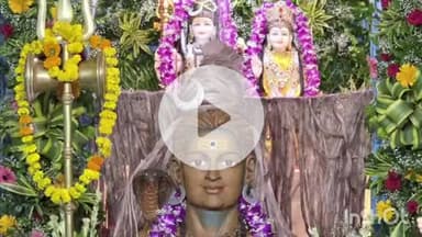 दौसा: दौसा बैजनाथ मंदिर स्थित गणेश मंदिर में सजी फूल बंगला झांकी, रात्रि जागरण का आयोजन, मेला आज