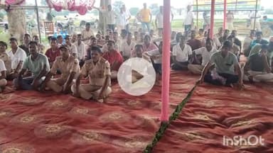 सुपौल: पुराने पुलिस लाइन में बिहार गृह रक्षा वाहिनी स्वयं सेवक संघ का एक दिवसीय धरना प्रदर्शन