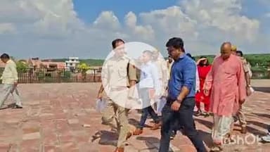 धौलपुर: कलेक्टर श्रीनिधि बीटी और SP विकास सांगवान ने कल से लगने वाले ऐतिहासिक व विशाल मेले की तैयारी का लिया जायजा