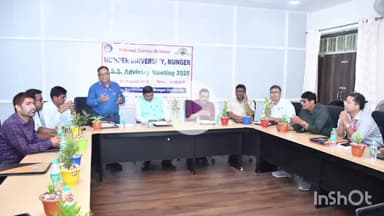 मुंगेर: मुंगेर विश्वविद्यालय के सिंडिकेट हॉल में विश्वविद्यालय स्तरीय एनएसएस एडवाइजरी कमेटी की बैठक संपन्न