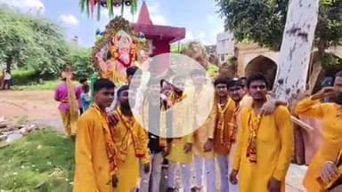 फतेहाबाद: फतेहाबाद में गणेश उत्सव की धूम शुरू, बैंड बाजा के साथ पंडाल में विराजमान हुए विघ्नविनाशक