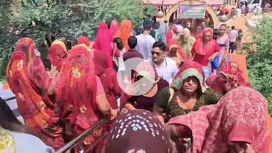 चूरू: देपालसर के प्राचीन तारागढ़ी गणेश मंदिर में श्रद्धा का सैलाब उमड़ा, 1151 किलो लड्डू का दक्षिणमुखी गणपति को लगाया भोग