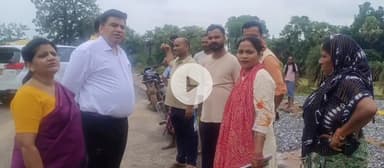 दंतेवाड़ा: दंतेवाड़ा के कलेक्टर कुणाल दुदावत ने अति वर्षा प्रभावित क्षेत्रों का पुनः दौरा किया