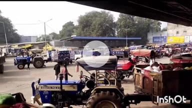 धार: धार कृषि उपज मंडी में मौसम का असर, किसानों के लिए उपज लाना हुआ मुश्किल