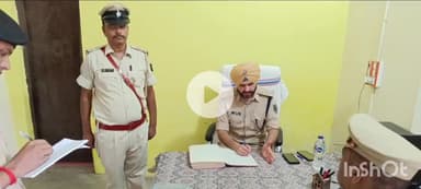 आलमनगर: बुधवार को मधेपुरा के एसपी संदीप सिंह ने रतवारा थाने का औचक निरीक्षण किया