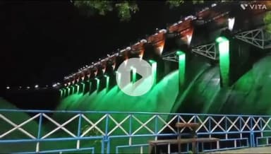 बांसवाड़ा: माहीडेम बांध में पानी की आवक तेज होने से 10 गेट खोले गए