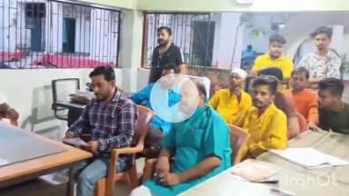 मुंगेर: गणेश पूजा को लेकर कोतवाली थाना परिसर में शांति समिति की बैठक आयोजित