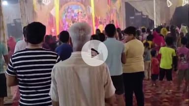 कन्नौज: मोहल्ला भटपुरी में भगवान गणेश की विशाल मूर्ति की हुई स्थापना, आरती में शामिल हुए सैकड़ों भक्त