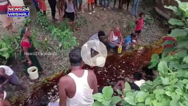 कोलकाता से आरही सोयाबीन तेल का टैंकर वैशाली के लालगंज में पलटा || ग्रमीणों ने मचाई लूट || #truck #assistant #vaishali