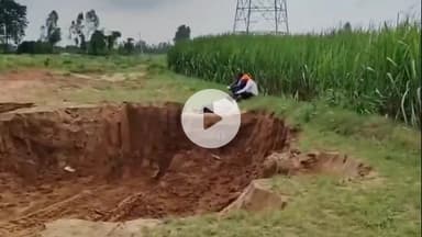 नौगावां सादात: नौगांवा तहसील क्षेत्र में धड़ल्ले से चल रहा मिट्टी खनन का कारोबार, वीडियो हुआ वायरल