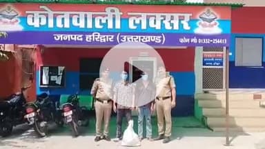 लक्सर: किसानों के खेतों से ट्यूबवेल की मोटर से तांबे के तार चोरी करने वाले 2 चोरों को खड़ंजा रोड से लक्सर पुलिस ने किया गिरफ्तार