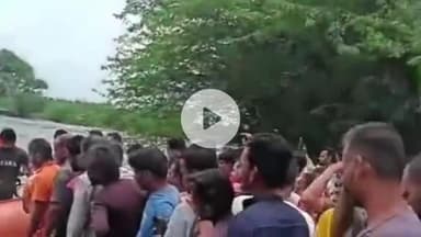 राजसमंद: मोही पुलिया से बनास नदी में बह गए पति-पत्नी, पति को सकुशल निकाला गया बाहर व पत्नी की तलाश जारी