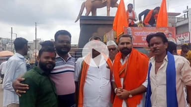 भोकरदन: छत्रपती शिवाजी महाराज चौकात शिवाजी महाराजांना अभिवादन करून मराठा समाज बांधव हजारोंच्या संख्येने मुंबईच्या दिशेने रवाना