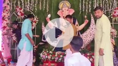 गुमला: गुमला में आज से गणेश पूजा महोत्सव का आयोजन, उमड़ी श्रद्धालुओं की भीड़