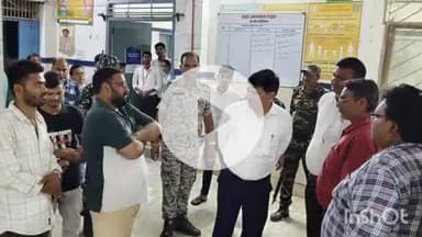 गढ़वा: गढ़वा एसडीएम संजय कुमार ने मध्यरात्रि में किया सदर अस्पताल का निरीक्षण