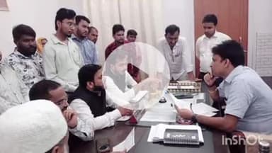 संभल: संभल में जन क्रांति संगठन ने ईओ को बाल्मीकि जयंती पर टूटी सड़क और सफाई कर्मी की छुट्टी को लेकर ज्ञापन दिया