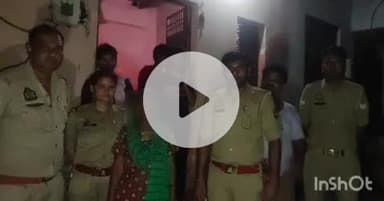 एत्मादपुर: रास्ता भटक कर गांव लालगढ़ी पहुंची महिला, पुलिस ने परिवारी जनों को खोजकर महिला को सुपुर्द किया