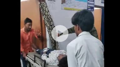 चौपारण के रानीक  मोड़ के पास मोटरसाइकिल दुर्घटना में दो घायल