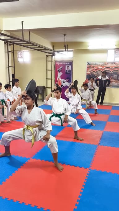 best taekwondo class Yes Bank ke upar Agra road Dausa