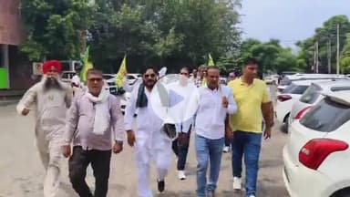 थानेसर: भकियू शहीद भगत सिंह के किसानों ने लघु सचिवालय पर किया प्रदर्शन, डीसी को सौंपा ज्ञापन, DAP को लेकर लगाए आरोप