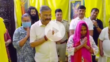 मथुरा: वृन्दावन: DGP रहे IPS प्रशांत कुमार ने संत प्रेमानंद महाराज के दर्शन किए