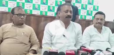 पटना ग्रामीण: पटना: मंत्री अशोक चौधरी ने भाजपा नेताओं द्वारा कांग्रेस कार्यालय में घुसकर प्रदर्शन करने को बताया गलत