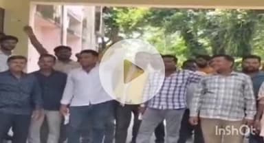 बारां: जिले के पांच गांवों के किसानों ने गोपाल क्रेडिट कार्ड योजना में फर्जीवाड़े का आरोप लगाते हुए सहकार भवन में किया प्रदर्शन