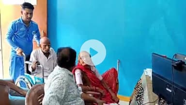 रतलाम नगर: अपना घर आश्रम ने 10 साल बाद मां को बेटे से मिलवाया, आश्रम में चल रहा था इलाज