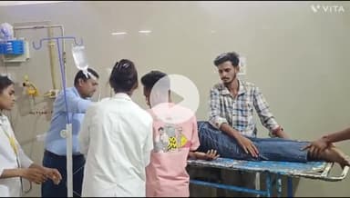 बांसवाड़ा: तेजपुर गांव के बस स्टैंड के पास ट्रक ने बाइक को चपेट में लिया, युवक को सिर पर लगी गंभीर चोट, एमजी अस्पताल में उपचार जारी