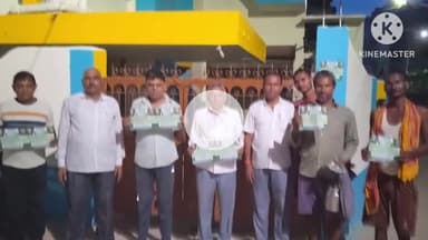 नगर नौसा: कछियावां पंचायत में जदयू नेताओं ने सरकार की योजनाओं की जानकारी दी