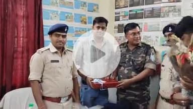 गुमला: राहुल बने आहतू थाना गुमला के नए थाना प्रभारी, कर्मियों ने किया स्वागत