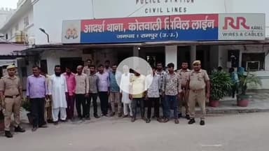 रामपुर: सिविल लाइंस क्षेत्र में डग्गामारी करने वाले 15 लोगों को प्रभारी निरीक्षक ने कार्रवाई कर SDM की कोर्ट में पेश किया