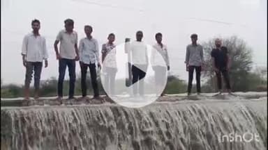 मेड़ता: मेड़ता जैतारण सड़क मार्ग लूनी नदी में बहाव के चलते चौथे दिन भी बंद, जन जीवन अस्त व्यस्त