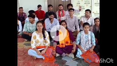 सिरोंज: शासकीय लाल बहादुर शास्त्री महाविद्यालय में अखिल भारतीय विद्यार्थी परिषद ने ताला बंद कर प्रदर्शन किया