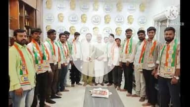 हिंगणघाट: प्रहार विद्यार्थी संघटनेचे माजी जिल्हाप्रमुख अंकित दांडेकर  बुलंद आवाजचे अध्यक्ष पंकज विहिरकर यांचा शरद पवार गटात प्रवेश