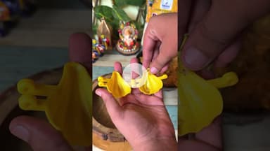 Besan Modak Recipe || Ganesh Utsav Special 🪷 #ytshorts #modakrecipe #besanmodak #ganeshutsav