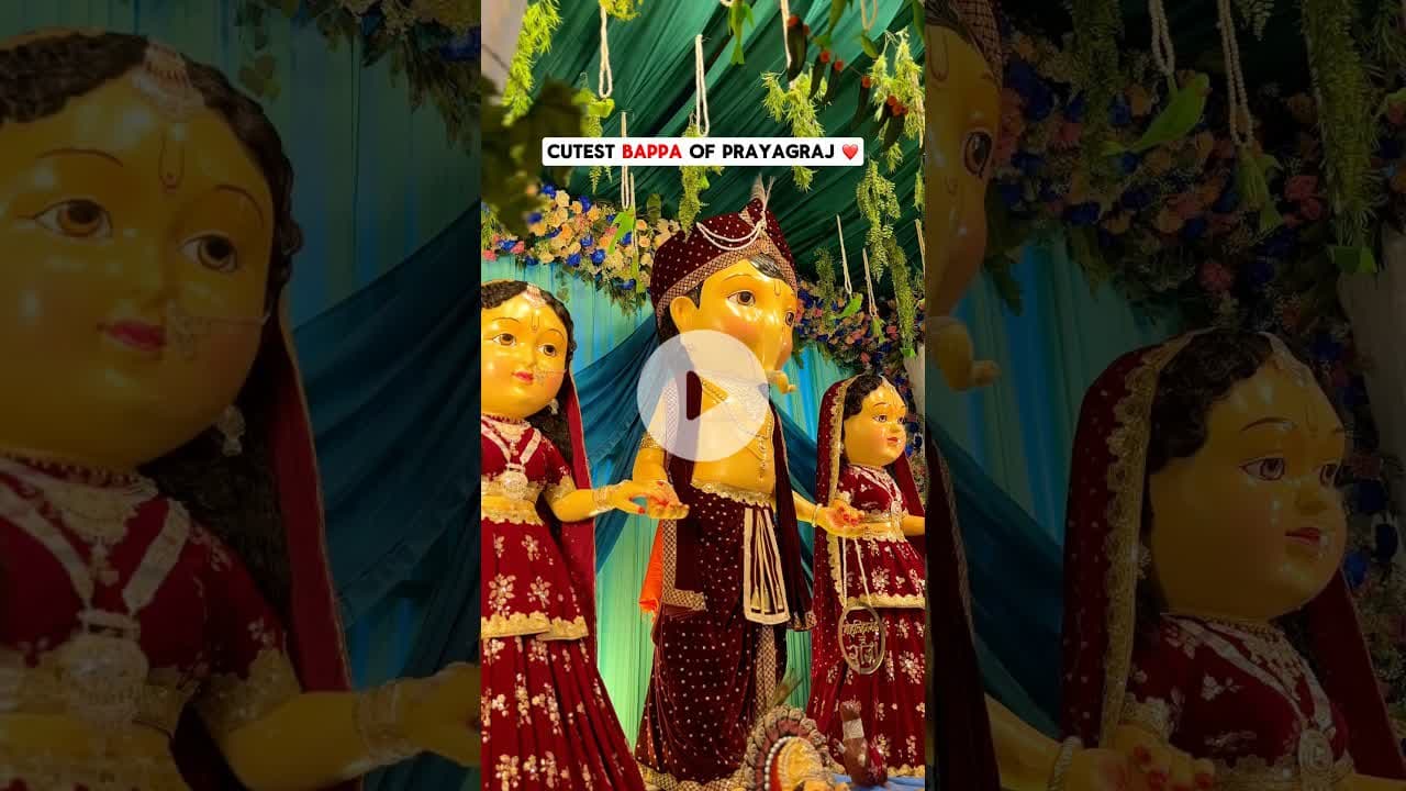 Ganesh Chaturthi 2025 | Prayagraj #ganeshchaturthi2025 #trendingshorts #prayagraj #explore