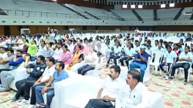 कोटा: तोखन साहू ने सांसद खेल महोत्सव 2025 का शुभारंभ किया