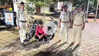 इंदौर: इंदौर एयरपोर्ट पार्किंग से सीआईएसएफ जवान की बाइक चोरी, पुलिस ने कुछ घंटों में किया गिरफ्तार