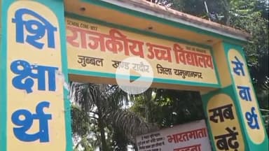 जगाधरी: जुब्बल गांव के सरकारी स्कूल में बाल संरक्षण टीम ने बच्चों को उनके अधिकारों के प्रति किया जागरूक